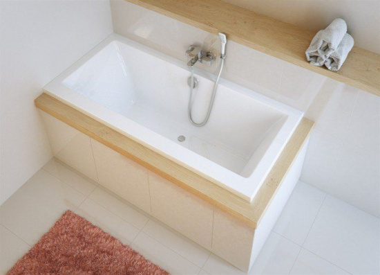 Акриловая ванна Excellent Pryzmat Lux 170x80 с гидромассажем