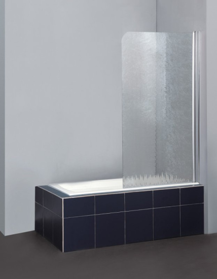 Душевая шторка на ванну BelBagno Sela-V-1-80/140-P-Cr-R