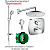 Душевая система Hansgrohe Raindance Select S 240 2jet 26466000+26630000+27506000+15708000+01800180