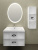 Тумба с раковиной Marka One Carre 75П White