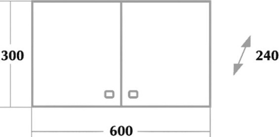 Шкаф Onika Нива 30х60