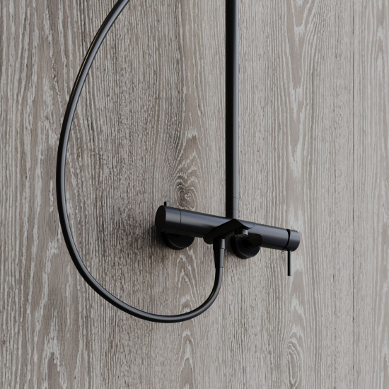 Душевая стойка AQUAme AQM8011MB