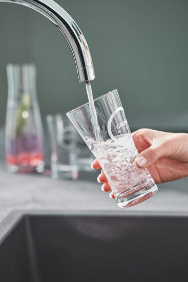Смеситель для кухни Grohe Blue Pure BauCurve 30385000 с фильтром