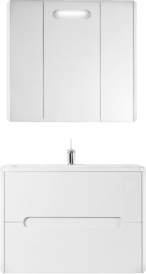 Мебель для ванной Vod-Ok Флорена 80 белая