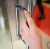 Душевая дверь в нишу GuteWetter Lux Door GK-601 правая 75 см стекло бесцветное, профиль хром