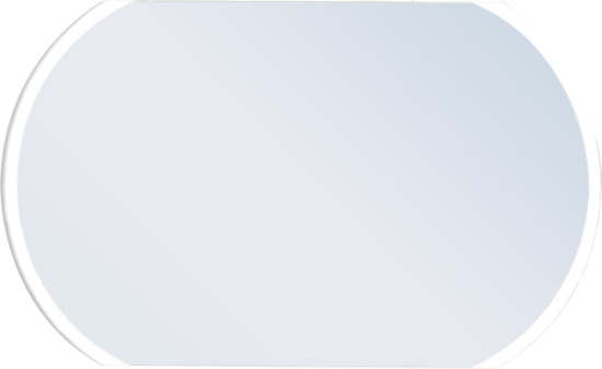 Зеркало Бриклаер Вега/Мальта 100 с подсветкой, овальное