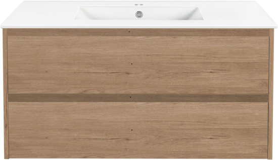 Мебель для ванной Vincea Gio 100 натуральный дуб