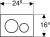 Кнопка смыва Geberit Sigma 20 115.882.JT.1