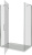 Душевой уголок Good Door Saturn WTW+SP левый 120х90х185 см