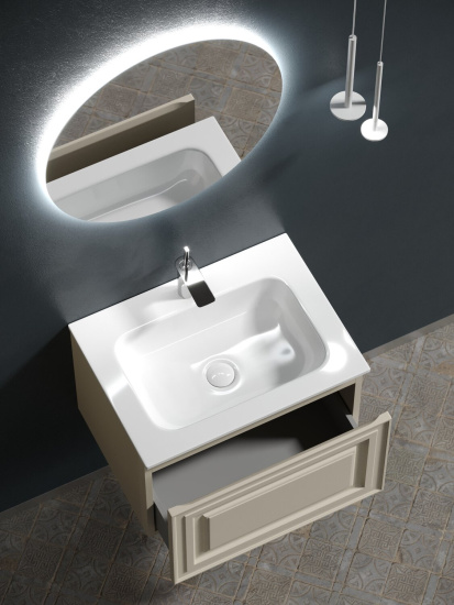 Тумба с раковиной Sancos Very 60 Beige Soft VR60CE