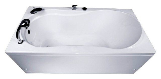 Акриловая ванна Aquanet Corsica 170 см