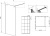 Душевая перегородка Radaway Modo X Black II Factory 90