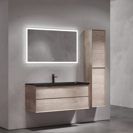 Тумба с раковиной Sancos Marmi 2.0 120 дуб галифакс натуральный, MR2.0120EG