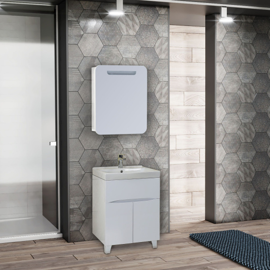 Тумба с раковиной Onika Стрим 60.12