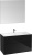 Мебель для ванной Villeroy & Boch Finion 100 glossy black lacquer, с настенным освещением Мебель для ванной Villeroy & Boch Finion 100 glossy black lacquer, с настенным освещением