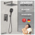 Душевая система Hansberge H6070BG, графит Душевая система Hansberge H6070BG, графит
