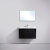 Тумба с раковиной BelBagno Atria 83 nero lucido Тумба с раковиной BelBagno Atria 83 nero lucido