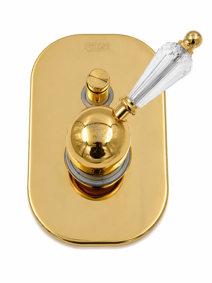 Смеситель для душа Fiore Imperial-Sky  Swarovski® 82OO5134, золото