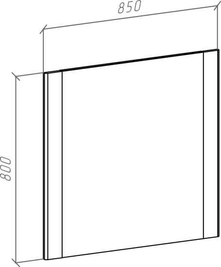 Мебель для ванной Bellezza Сесилия 85 капучино