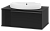 Тумба с раковиной Brevita Savoy 80 подвесная, черная