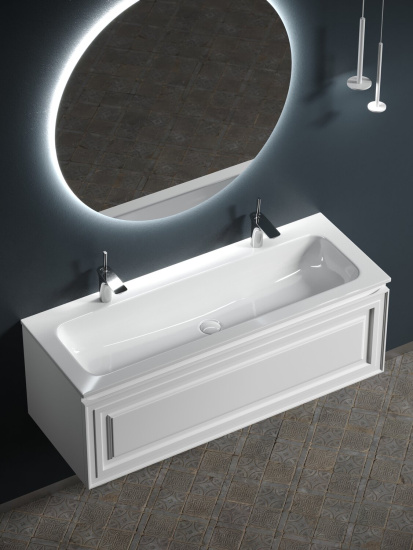Тумба с раковиной Sancos Very 120 Bianco VR120W