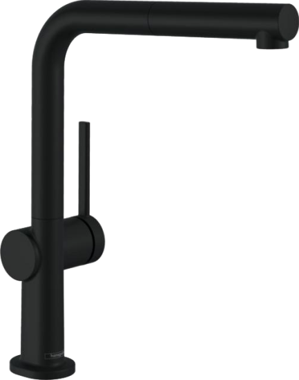 Смеситель для кухни Hansgrohe Talis M54 72809670 матовый черный
