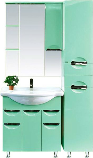 Пенал Misty Жасмин 35 R салатовая эмаль