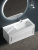Тумба с раковиной Sancos Very 100 Bianco правая, VR100RW Тумба с раковиной Sancos Very 100 Bianco правая, VR100RW
