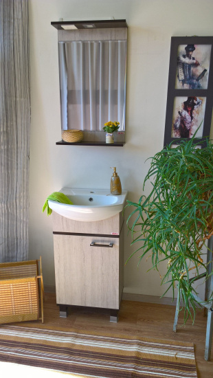 Мебель для ванной Sanflor Толедо L, 50, венге орегон