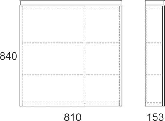 Мебель для ванной Owl 1975 Ragnar 85