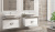 Мебель для ванной Kerama Marazzi Canaletto 80 со столешницей, белая матовая Мебель для ванной Kerama Marazzi Canaletto 80 со столешницей, белая матовая