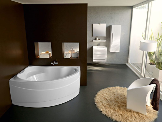 Акриловая ванна Kolpa San Amadis New Basis 160x100 см L