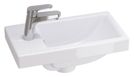 Тумба с раковиной Bellezza Комо 40 белая