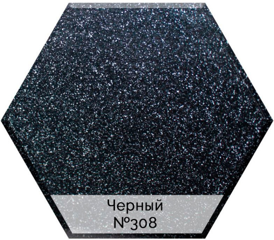 Смеситель для кухни AquaGranitEx C-5035 черный