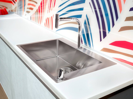 Смеситель для кухни Hansgrohe Metris Select M71 73825000 хром