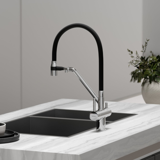 Смеситель для кухни Sancos Dora SC4003CH, хром