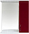 Зеркало-шкаф Orange Роса 50 бордовый