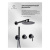 Душевая система Filarete Roun FL1030BL, черный Душевая система Filarete Roun FL1030BL, черный