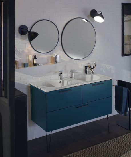 Зеркало круглое Jacob Delafon Odeon Rive Gauche EB1177-S14 70 черный сатин