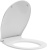 Крышка-сиденье GSI Classic MSC87CN11 белая с микролифтом, петли хром