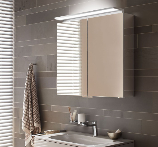 Зеркало-шкаф Keuco Royal L1 80 с подсветкой