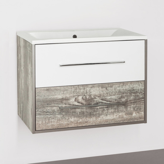 Мебель для ванной Style Line Экзотик 75 Plus подвесная, белая, экзотик