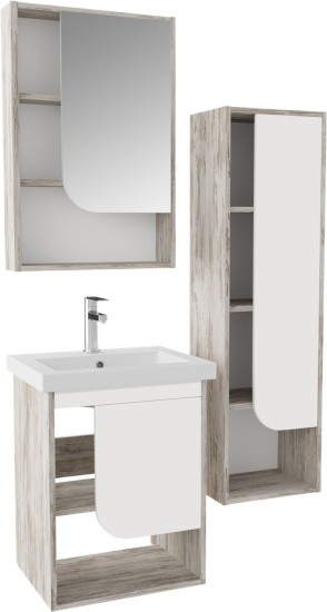 Пенал Runo Сити 35 R, дуб скандинавский