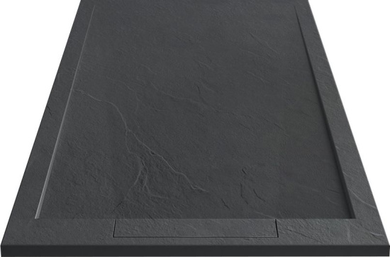 Поддон для душа Vincea VST-4SRL9012A 120x90 антрацит, с сифоном