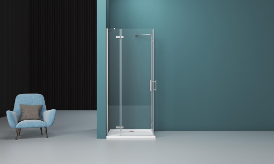 Душевой уголок BelBagno Kraft AH-22-120/90-C-Cr R