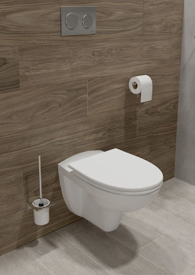 Инсталляция с унитазом VitrA S10 Spinflush 9842B003-7206 с кнопкой
