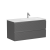 Тумба с раковиной Sancos Folk 100 R grey soft