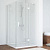 Душевой уголок Vegas Glass AFA 120 01 01 профиль белый, стекло прозрачное