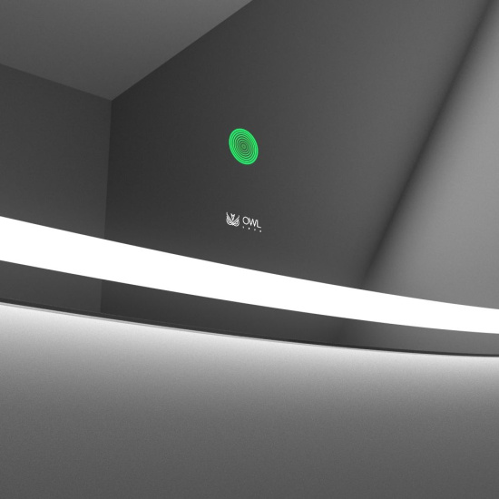 Зеркало Owl 1975 Gotland с подсветкой