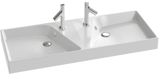 Мебель для ванной Jacob Delafon Rythmik 120 3 ящика белый блестящий лак